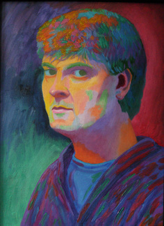 Colourful self portrait